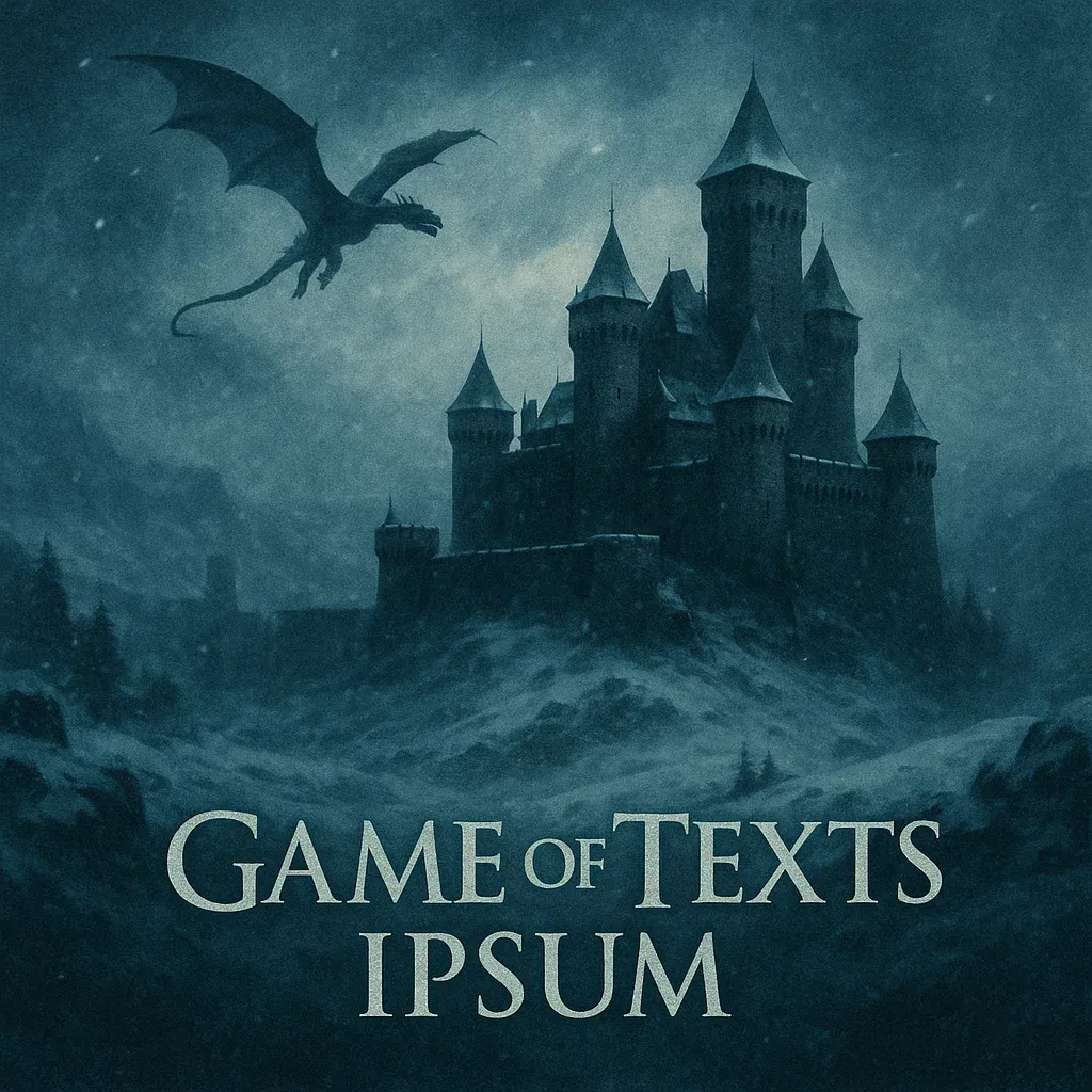Game of Texts Ipsum